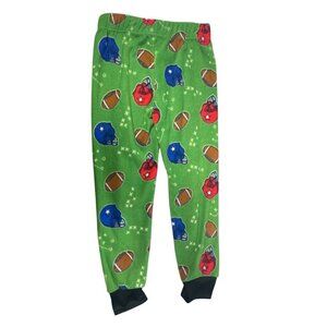 Boys Football  Themed Print Fleece Pajama Pants - Size 7